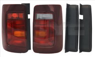 TYC VW CADDY IV 2015-NOW TAIL LIGHT 2-DOORS RIGHT SIDE DARK - Taillight