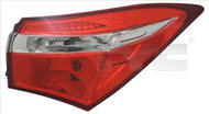 TYC TOYOTA COROLA XI 2013-2016 EXTERIOR TAIL LIGHT RIGHT SIDE - Taillight