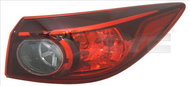 TYC MAZDA 3 III 2013-2016 EXTERIOR TAIL LIGHT SDN LEFT SIDE - Taillight