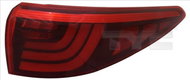 TYC KIA SPORTAGE IV 2015-NOW EXTERIOR TAIL LIGHT ASSY LEFT SIDE WITH LED - Taillight