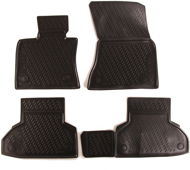 SIXTOL Rubber Car Mats for BMW X6, 2014->, F16 - Car Mats