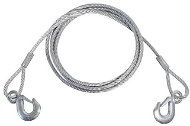 Tow Rope COMPASS Steel Towing Cable with Carabiners 5000kg - Tažné lano