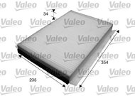 VALEO 715601 for MERCEDES-BENZ; VW - Cabin Air Filter