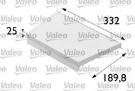 VALEO 698700 for MERCEDES-BENZ cars - Cabin Air Filter