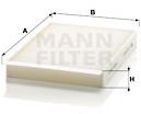 MANN-FILTER CU25002 for MERCEDES-BENZ vehicles - Cabin Air Filter