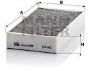 MANN-FILTER CUK2646-2 for MERCEDES-BENZ vehicles - Cabin Air Filter