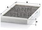 MANN-FILTER CUK3540 for MERCEDES-BENZ vehicles - Cabin Air Filter