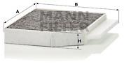 MANN-FILTER CUK26023 for MERCEDES-BENZ vehicles - Cabin Air Filter