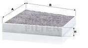 MANN-FILTER CUK3172 for MERCEDES-BENZ vehicles - Cabin Air Filter