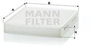 MANN-FILTER CU2440 for FORD cars - Cabin Air Filter