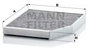 Cabin Air Filter MANN-FILTER CUK29007 for FORD vehicles - Kabinový filtr 