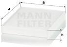 MANN-FILTER CU2433 for FORD vehicles - Cabin Air Filter