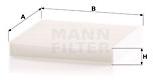 MANN-FILTER CU1919 for DAIHATSU; JAGUAR; LAND ROVER; LEXUS; SUBARU; TOYOTA - Cabin Air Filter