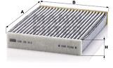 MANN-FILTER CUK25012 for DACIA; NISSAN; RENAULT - Cabin Air Filter