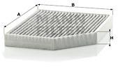 MANN-FILTER CUK2450 for AUDI; PORSCHE - Cabin Air Filter