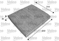 VALEO 698739 for AUDI; MERCEDES-BENZ; PUCH; SEAT; SKODA; VW - Cabin Air Filter