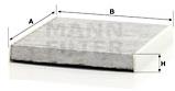 MANN-FILTER CUK26009 for AUDI; MAN; SEAT; SKODA; VW cars