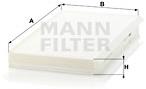 MANN-FILTER CU3139 for ALPINA; BMW - Cabin Air Filter