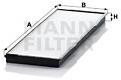 MANN-FILTER CU37001 - Cabin Air Filter