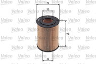 VALEO 586568 for CHEVROLET, OPEL - Oil Filter