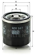 MANN-FILTER MW64/1 for HONDA MOTORCYCLES - Oil Filter