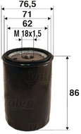 VALEO 586010 for CHEVROLET, OPEL, ROVER, SAAB - Oil Filter