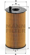 MANN-FILTER HU934/1x for CITROËN, JAGUAR, LAND ROVER, PEUGEOT - Oil Filter