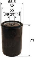 VALEO 586042 for CITROËN, DAIHATSU, PEUGEOT, TOYOTA - Oil Filter
