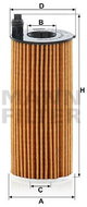 MANN-FILTER HU6014/1Z for BMW vehicles - Oil Filter