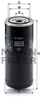 MANN-FILTER W962/2 - Oil Filter