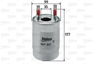 VALEO 587551 for RENAULT cars - Fuel Filter