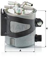 MANN-FILTER WK920/5 for RENAULT vehicles - Fuel Filter