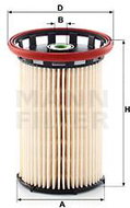 MANN-FILTER PU8007 for PORSCHE; VW - Fuel Filter