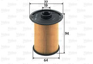 VALEO 587918 for NISSAN, OPEL, RENAULT - Fuel Filter
