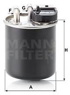 MANN-FILTER WK820 / 16 for MERCEDES-BENZ cars - Fuel Filter