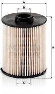 MANN-FILTER PU839x for MERCEDES-BENZ vehicles - Fuel Filter
