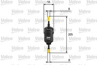 VALEO 587023 for FORD cars; - Fuel Filter