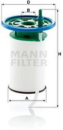 MANN-FILTER PU7015 for CITROËN; PEUGEOT - Fuel Filter