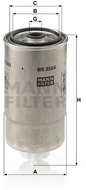 MANN-FILTER WK854/4 for CITROËN; FIAT; PEUGEOT - Fuel Filter