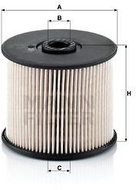 MANN-FILTER PU830x for CITROËN; FIAT; LANCIA; PEUGEOT; SUZUKI - Fuel Filter