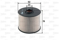 VALEO 587927 for CITROËN; DS; FIAT; FORD; PEUGEOT - Fuel Filter