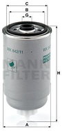 MANN-FILTER WK842/11 for AUDI; SKODA; VW - Fuel Filter