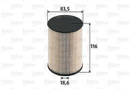 VALEO 587919 for AUDI SEAT, SKODA, VW - Fuel Filter