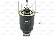 VALEO 587707 for cars ASIA MOTORS; HYUNDAI; ISUZU; KIA; MAZDA; MITSUBISHI; SUZUKI - Fuel Filter