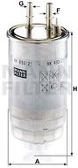 MANN-FILTER WK853/21 for ALFA ROMEO; CITROËN; FIAT; FORD; LANCIA; OPEL; PEUGEOT - Fuel Filter