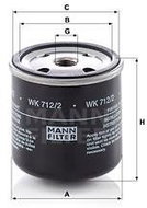 MANN-FILTER WK712 / 2 - Fuel Filter