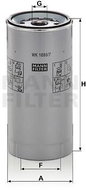 MANN-FILTER WK1080 / 7x - Fuel Filter