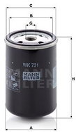 MANN-FILTER WK731 - Fuel Filter