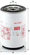 MANN-FILTER WK1060 / 3x - Fuel Filter