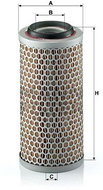 MANN-FILTER C1176/3 for VW - Air Filter